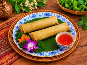VEGGIE SPRING ROLLS
